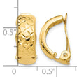 14k Non-Pierced Earrings - Birthstone Company