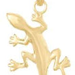 10k Gecko Pendant