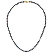 14k 4-5mm Black Near-Round Freshwater Cultured Pearl 7.5 inch Bracelet