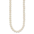 6-7mm White Semi-round Freshwater Cultured Pearl Endless 80 inch Necklace