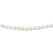 14k 8-9mm White Round Saltwater Akoya Cultured Pearl 8 inch Bracelet