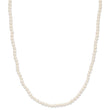 6-7mm White Semi-round Freshwater Cultured Pearl Endless 80 inch Necklace