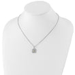 Sterling Silver Gold-Tone Diamond Hearts Necklace with Extender Gift Ready