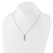 Sterling Silver Diamond Necklace with 2 Inch Extender