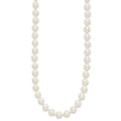 14k 6-7mm White Round Akoya Saltwater Cultured Pearl Necklace