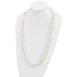 64 White Baroque Freshwater Pearl Endless Necklace