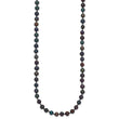 14k 4-5mm Black Near-Round Freshwater Cultured Pearl 7.5 inch Bracelet