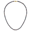 14k 4-5mm Black Near-Round Freshwater Cultured Pearl 7.5 inch Bracelet