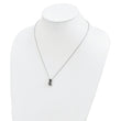 Sterling Silver Diamond Penguin Necklace, Rhodium-Plated, Gift Ready