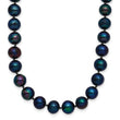 14k 6-7mm Black Near-Round Freshwater Cultured Pearl 7.5 inch Bracelet
