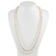 64 White Baroque Freshwater Pearl Endless Necklace
