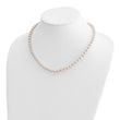14k 6-7mm White Round Akoya Saltwater Cultured Pearl Necklace