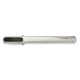 Stainless Steel Tie Bar with Diamond & Carbon Fiber