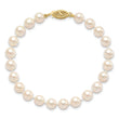 Women's 14K Yellow Gold 6-7mm Freshwater Cultured Pearl Bracelet