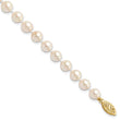 Women's 14K Yellow Gold 6-7mm Freshwater Cultured Pearl Bracelet