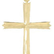 10k Cross Pendant