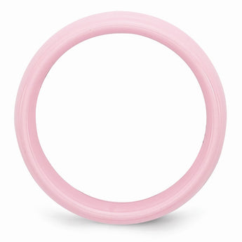 Ceramic Pink 8mm Polished Band