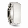 Stainless Steel Brushed and Polished Ring