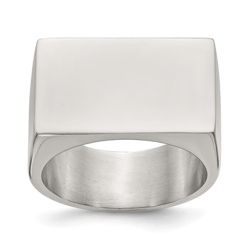 Stainless Steel Polished ID Ring