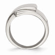 Stainless Steel Polished Fancy Ring