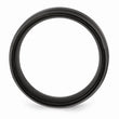 Stainless Steel Polished Black IP-plated 12.00mm Band