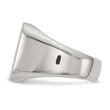 Stainless Steel Polished Signet Ring