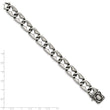 Stainless Steel Polished Fancy Link 8.25in Bracelet