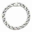 Stainless Steel Polished Fancy Squares Link Bracelet