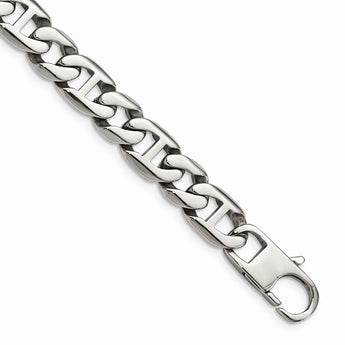 Stainless Steel Polished Links Bracelet