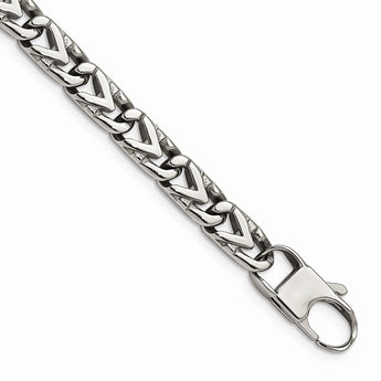 Stainless Steel Polished 8mm Bracelet