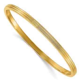 Stainless Steel Yellow IP-plated Bangle