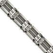 Stainless Steel Polished Wire Inlay Bracelet