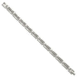 Stainless Steel Brushed and Polished 8.75in Bracelet