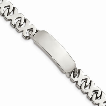 Stainless Steel Polished ID Bracelet
