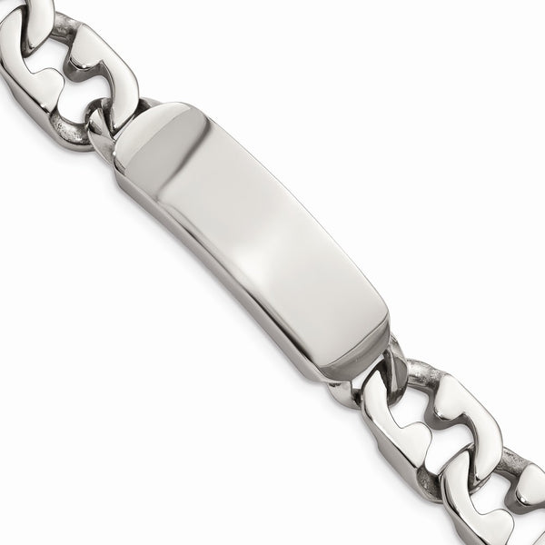 Stainless Steel Polished ID Bracelet