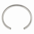 Stainless Steel Polished and Grooved Bangle