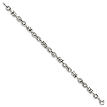 Stainless Steel Polished 9in Bracelet