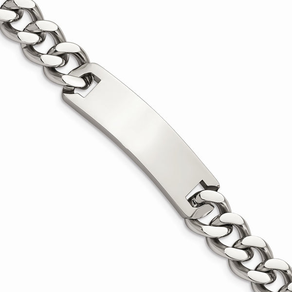 Stainless Steel Polished 7.75 inch ID Bracelet