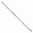 Stainless Steel Polished Figaro 9 inch Bracelet