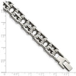 Stainless Steel Polished 8.5in Bracelet