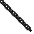 Stainless Steel Brushed Black IP Link Bracelet