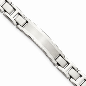 Stainless Steel Brushed and Polished 8.25 ID Link Bracelet
