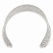 Stainless Steel Polished Laser cut Design Cuff Bangle