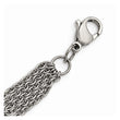 Stainless Steel Oval Chain with 1in ext. Bracelet