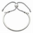 Stainless Steel Polished Bar Adjustable Bracelet