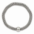 Stainless Steel Polished Stretch Bracelet