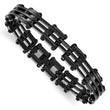 Stainless Steel Black IP-plated Bracelet