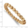 Cypress Wood Stretch Bracelet