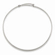 Stainless Steel Polished Flexible 3mm Bangle