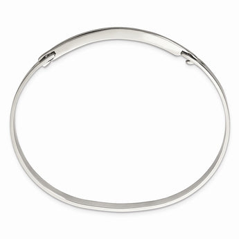Stainless Steel Polished Flexible 4.75mm Bangle